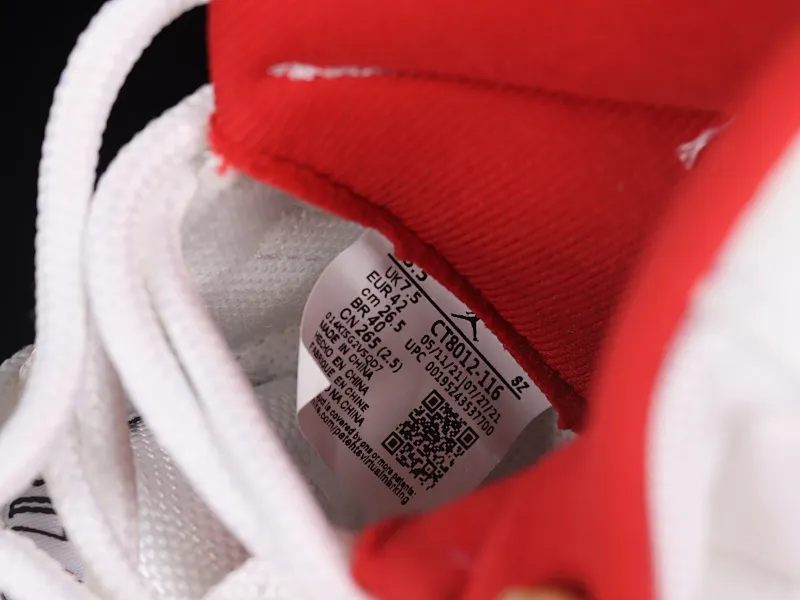 All categories Air Jordan Jordan series basketball shoes Air Jordan 11 Air Jordan 11 "Cherry" AJ11 Joe 11 cherry red high-top basketball shoes CT8012-116